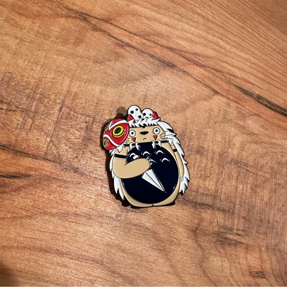 Studio Ghibli Remix Enamel Pins || Totoro, Princess Mononoke, Spirited Away, etc - Picture 2 of 7